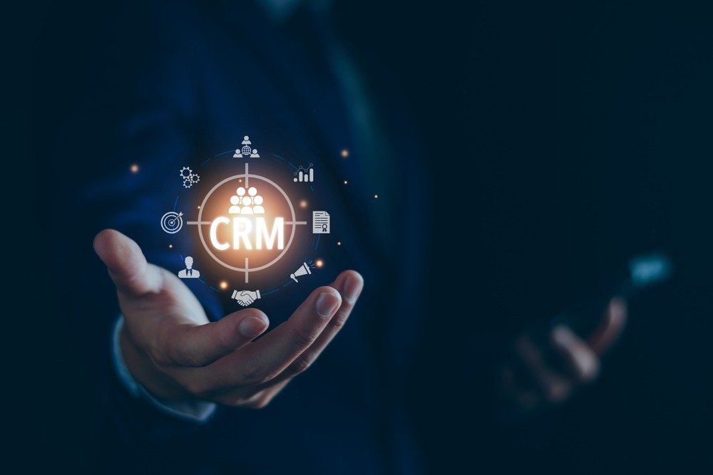 Customer,Relationship,Management,Or,Crm,Concept.,Businessman,Focus,On,Crm