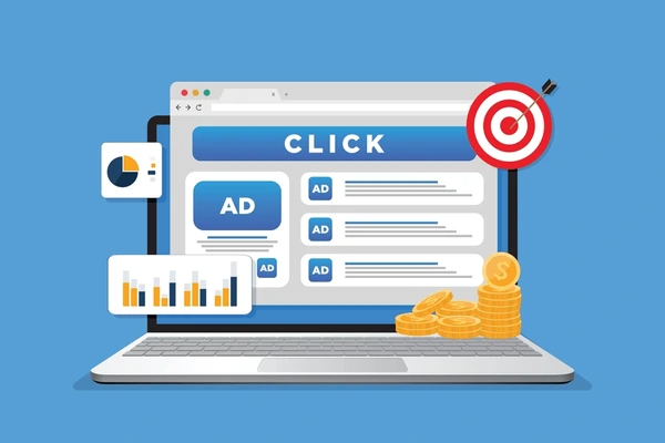 Google Ads setup Gold Coast campaign dashboard showing targeted ads and lead generation strategy