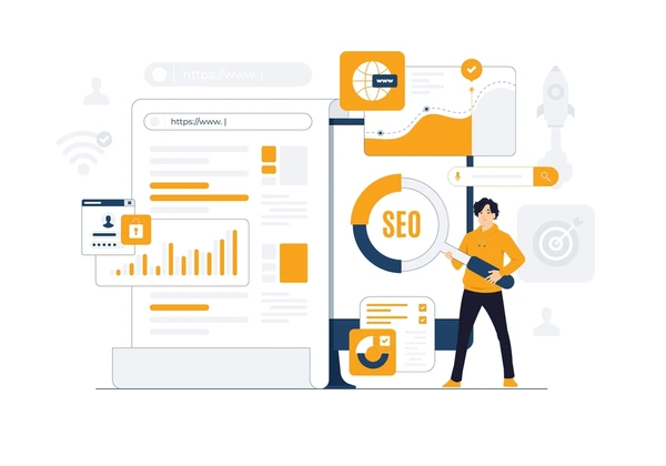 Online Presence Albany strategy showcasing a professional website, search engine visibility, digital marketing, and customer engagement for local business growth.